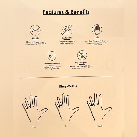 ENSO SILICONE RINGS - Stackable Braided *multiple sizes available* - Picture 4 of 4